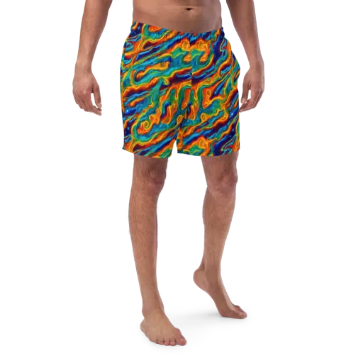 Carnival Current on a Swim Trunks