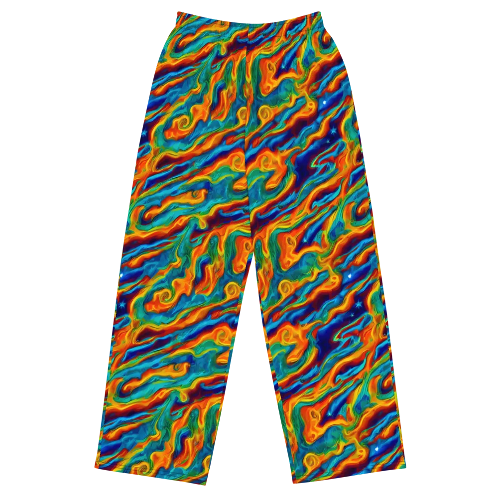 Carnival Current on Wide-Leg Pants — Front