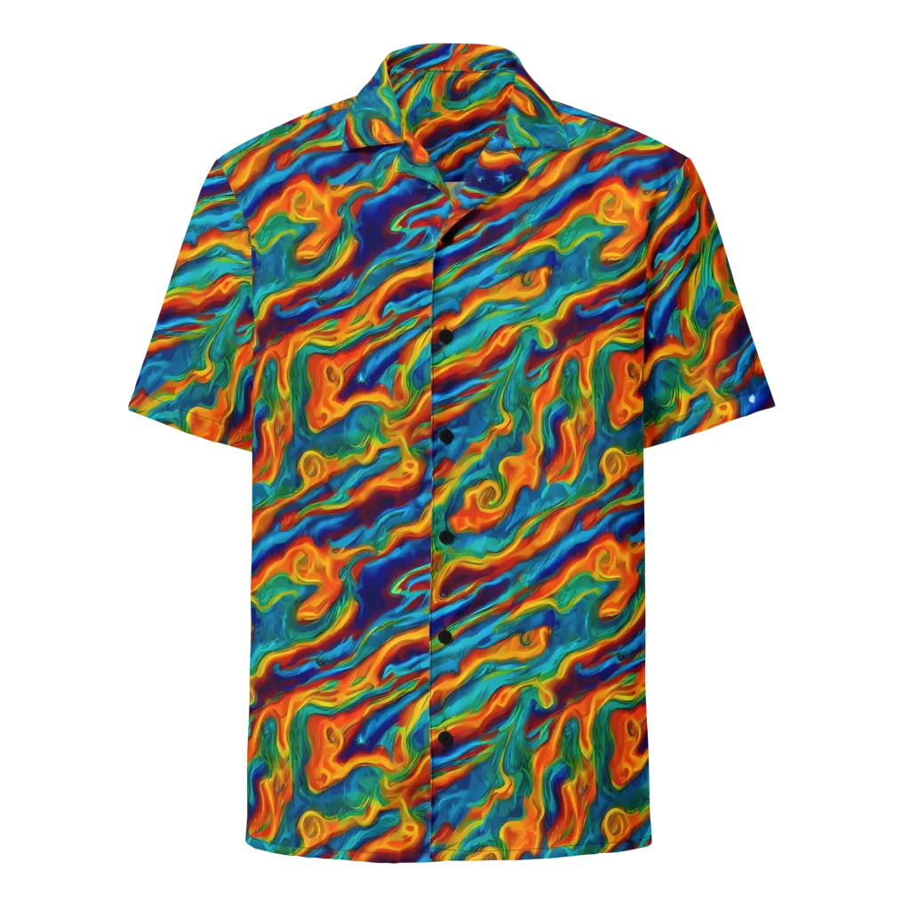 Carnival Current on Button Shirt — Front