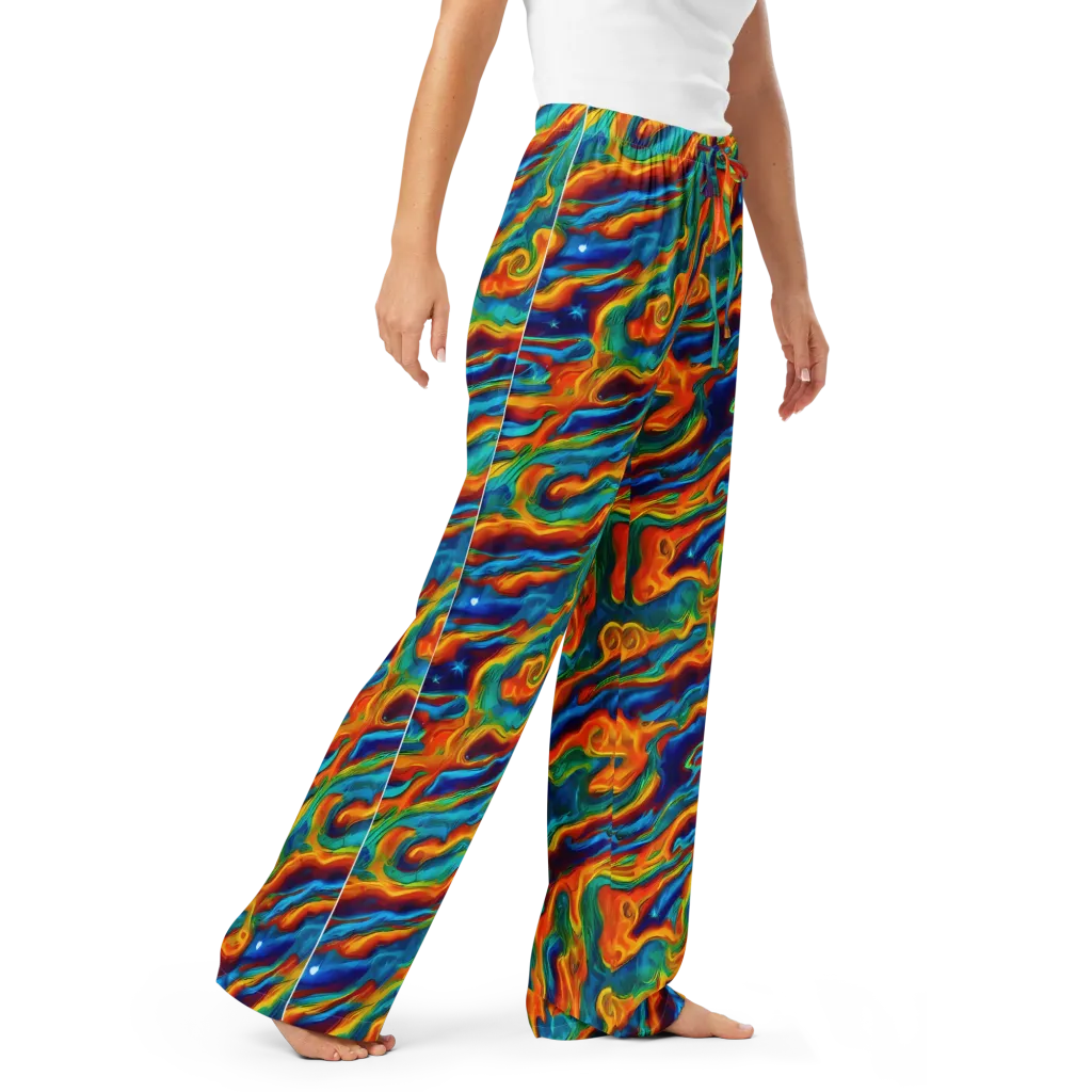 Carnival Current on Women's Pajama Pants — Right Front