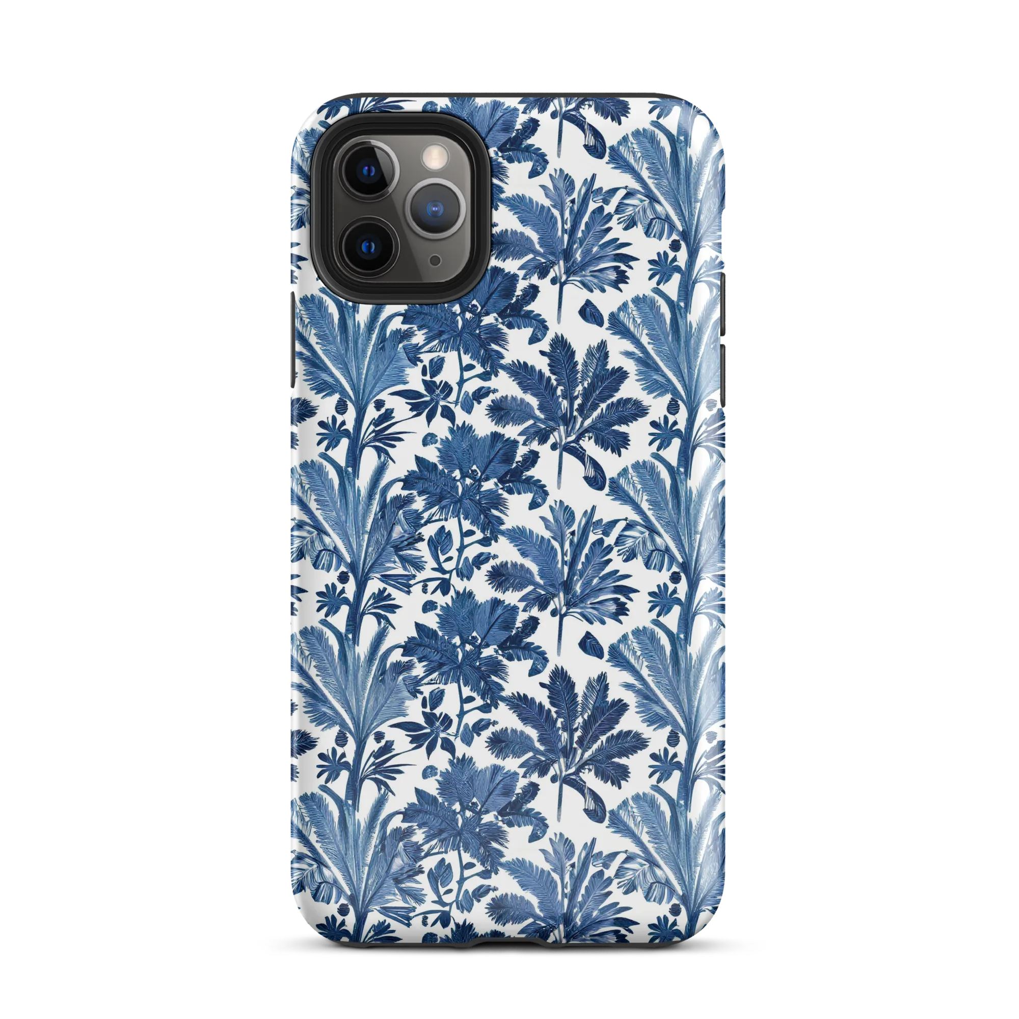Cobalt Garden on Tough Case for iPhone® — Front
