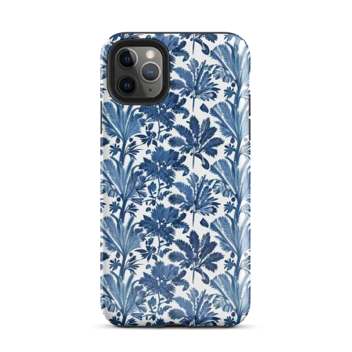 Cobalt Garden on a Tough Case for iPhone®