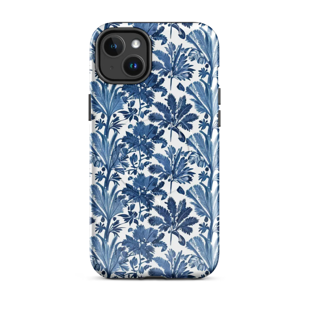 Cobalt Garden on MagSafe Tough Case for iPhone® — Front