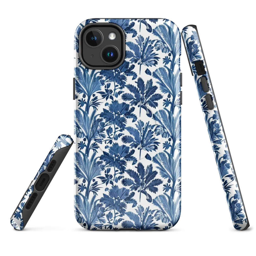 Cobalt Garden on MagSafe Tough Case for iPhone® — Front