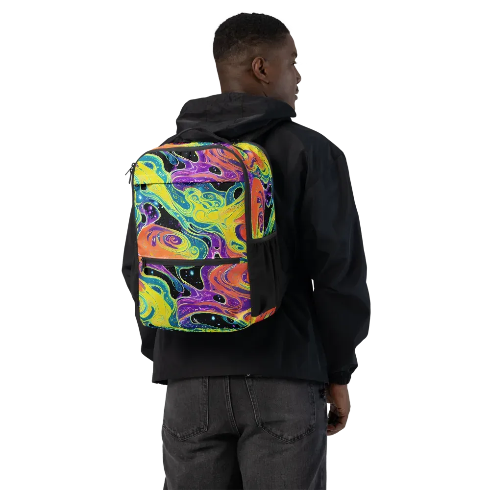 Nebula Nectar on Utility Backpack — Back