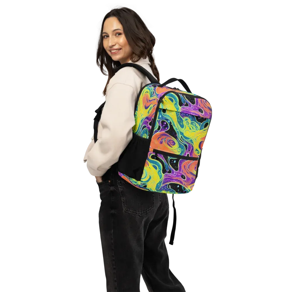 Nebula Nectar on Utility Backpack — Back