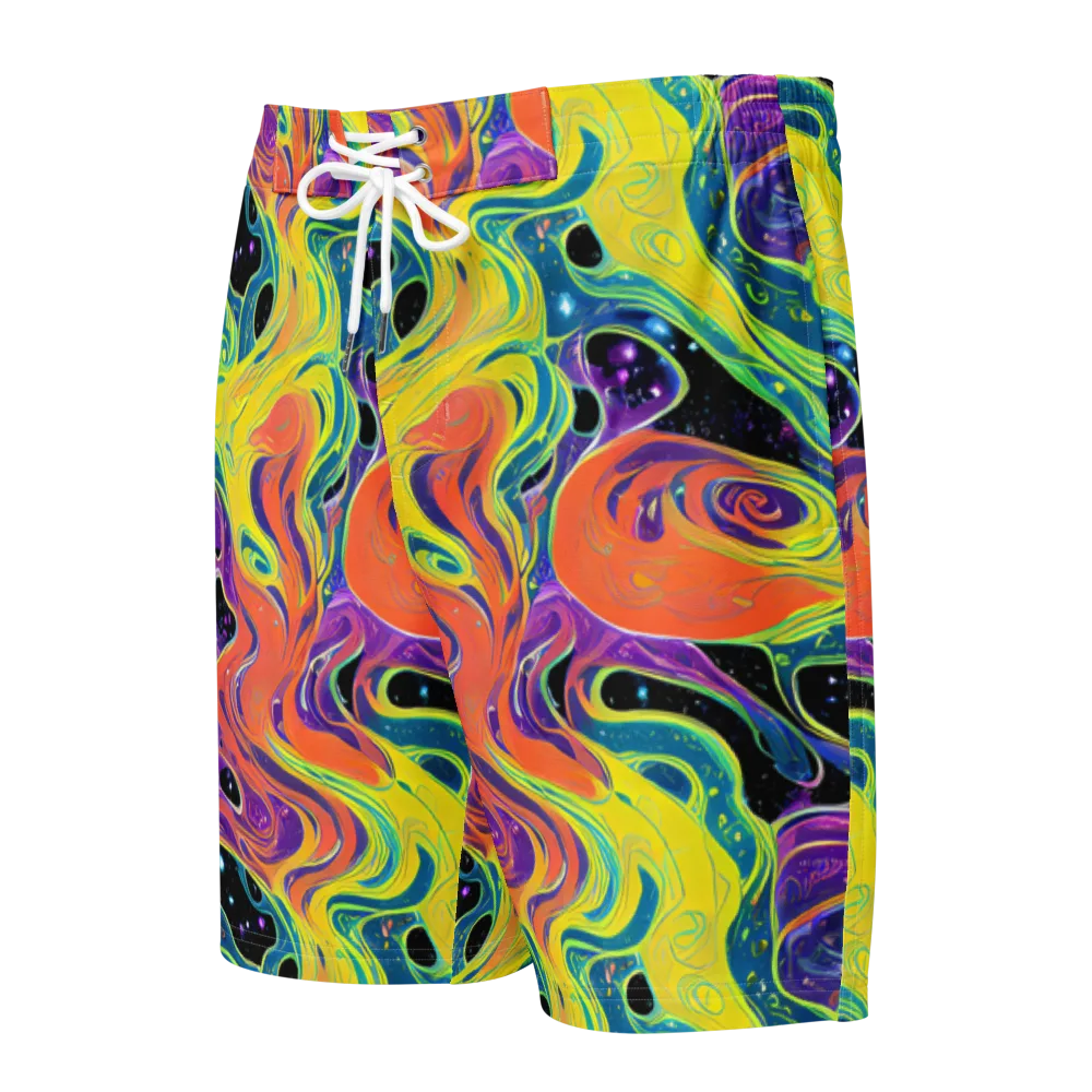 Nebula Nectar on Men's Board Shorts — Front