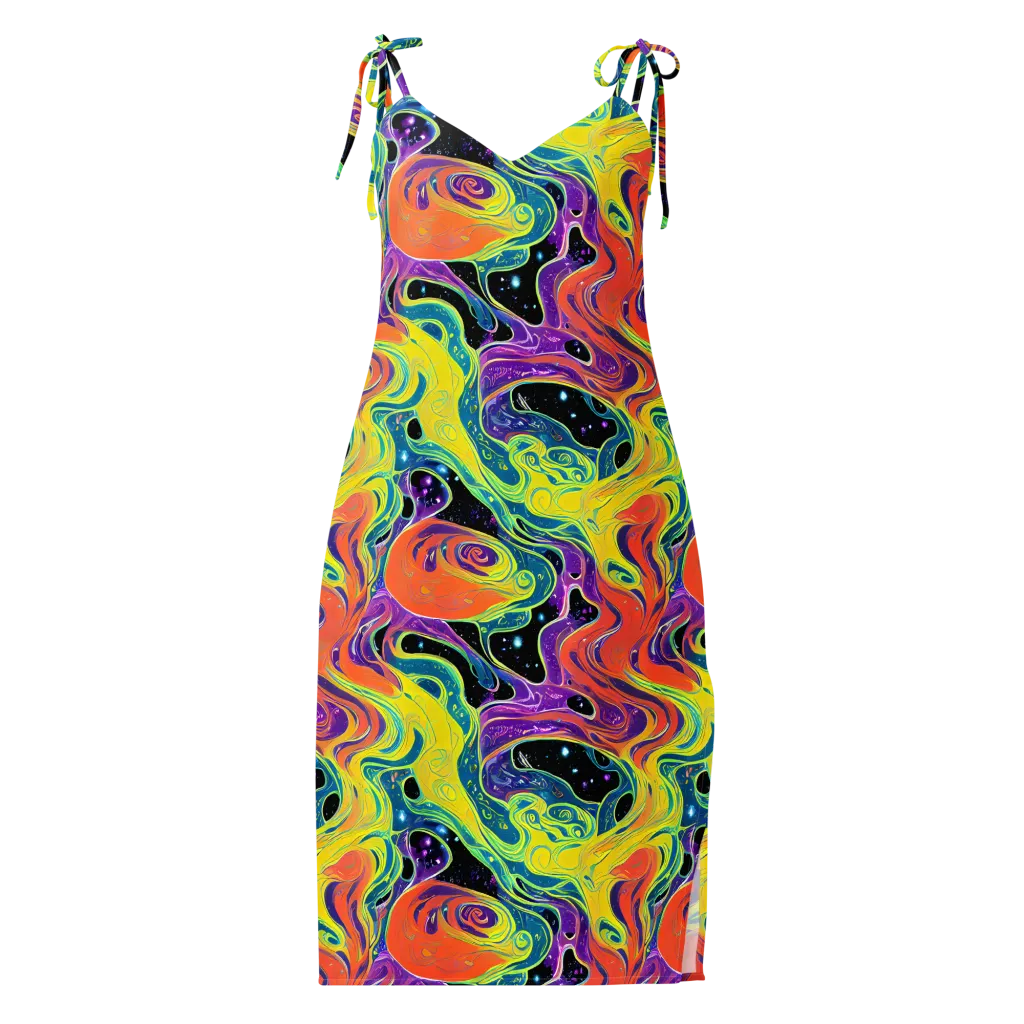 Nebula Nectar on Slip Dress — Front