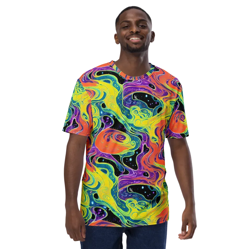 Nebula Nectar on Men's Crew Neck T-Shirt — Front