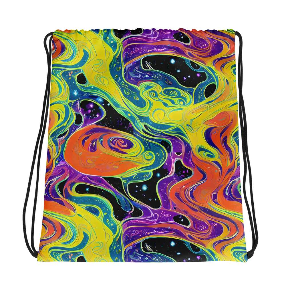 Nebula Nectar on Drawstring Bag — Photo