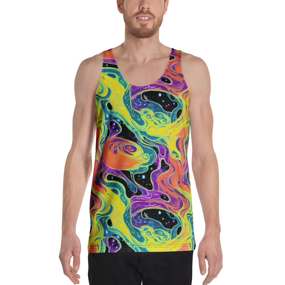Nebula Nectar on Men's Tank Top — Front