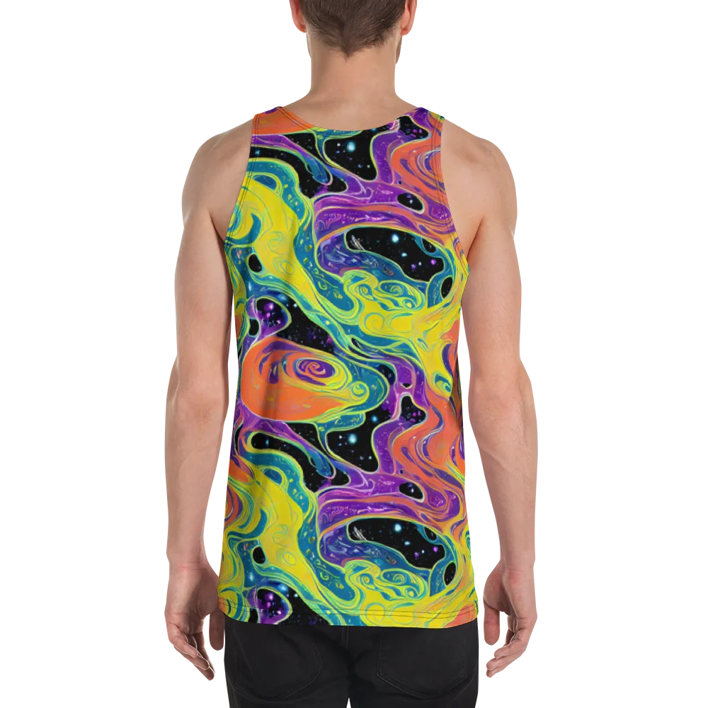 Nebula Nectar on Men's Tank Top — Back