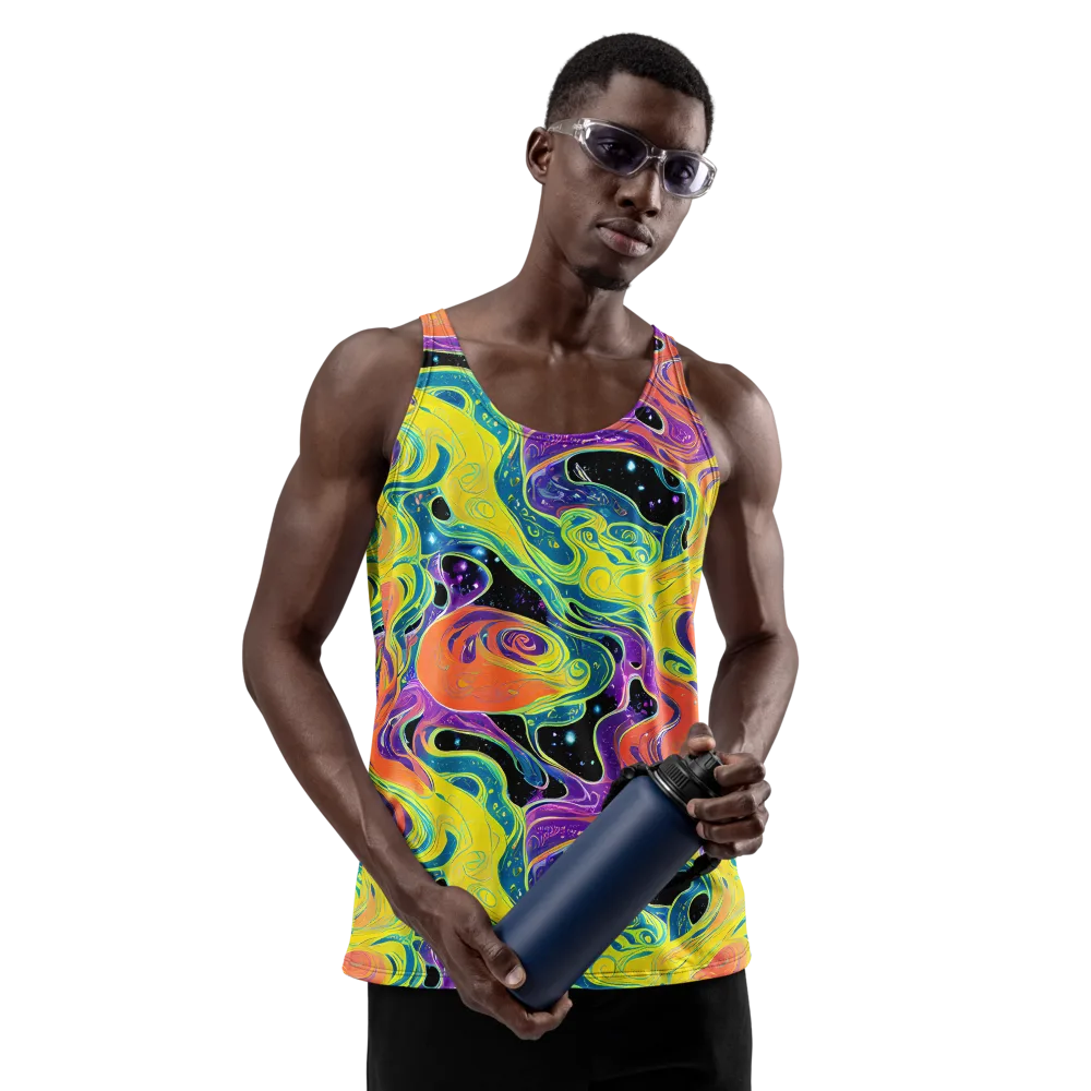 Nebula Nectar on Men's Tank Top — Front