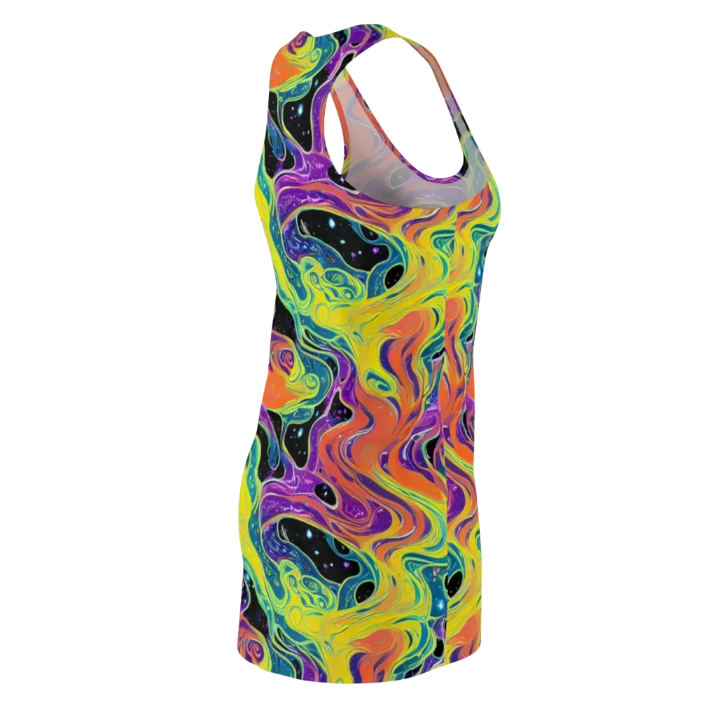 Nebula Nectar on Racerback Dress — Back Side
