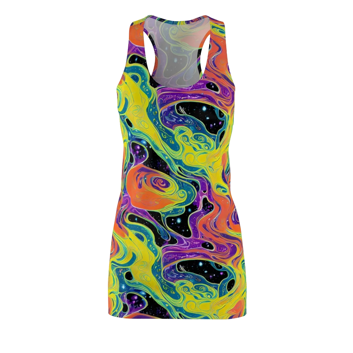 Nebula Nectar on Racerback Dress — Front