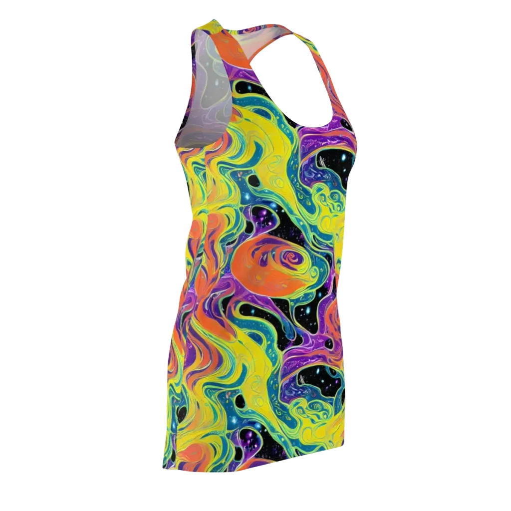 Nebula Nectar on Racerback Dress — Front Side