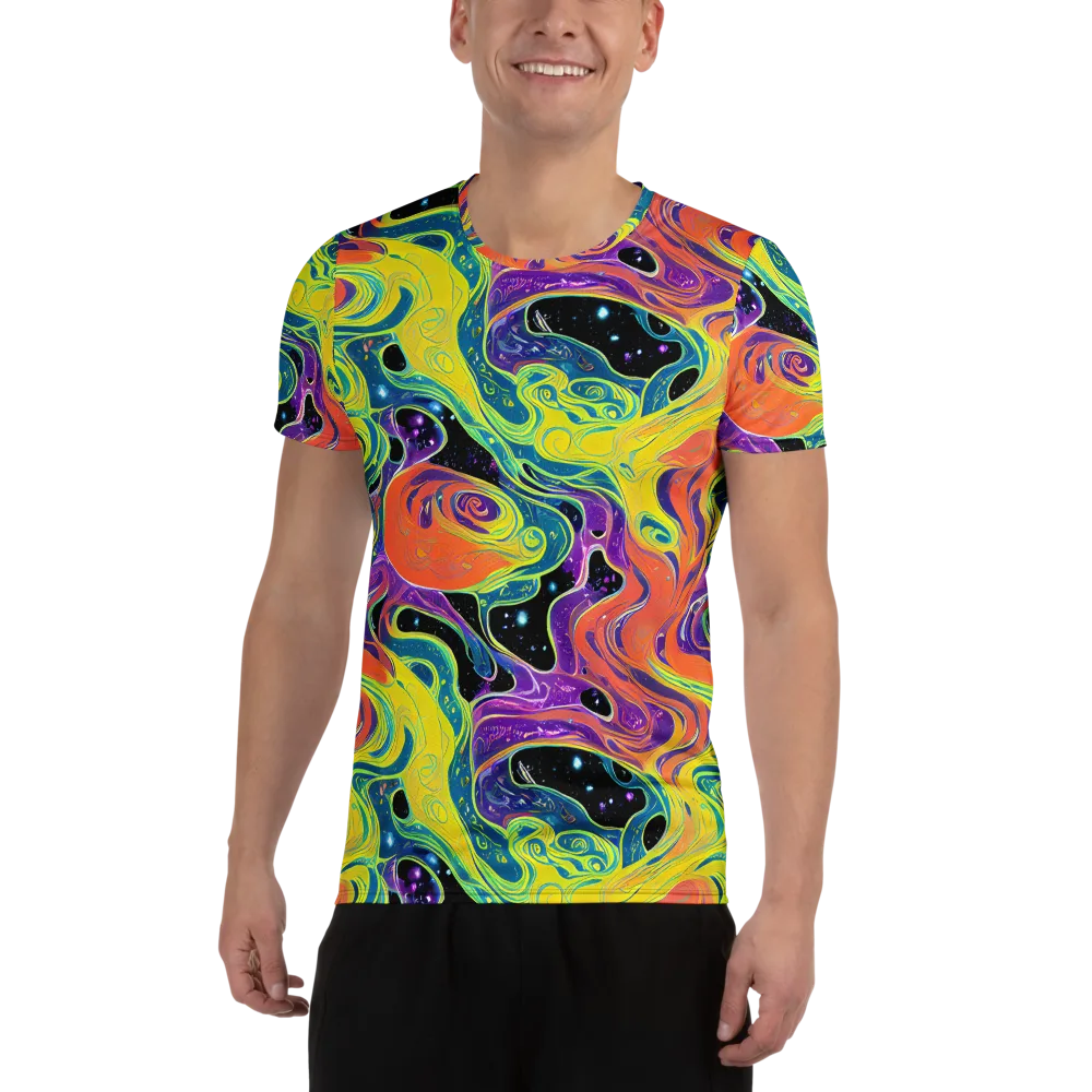 Nebula Nectar on Men's Athletic T-Shirt — Front