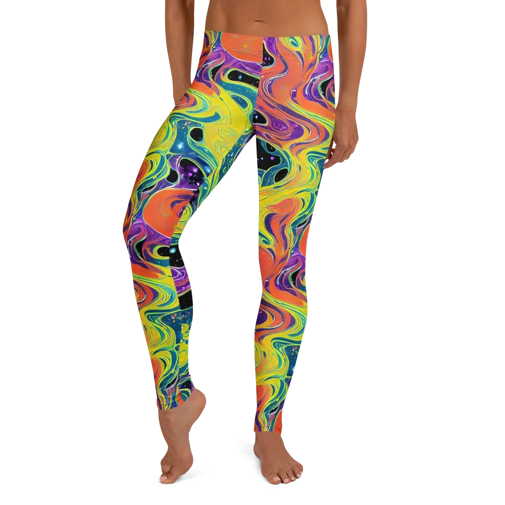Nebula Nectar on Leggings — Front