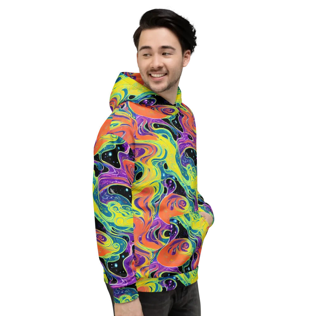 Nebula Nectar on Hoodie — Right
