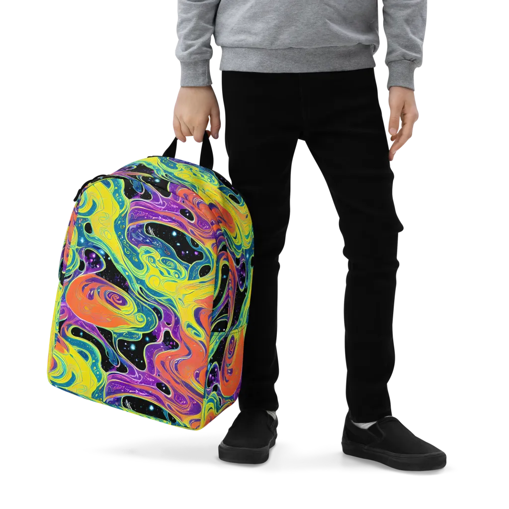 Nebula Nectar on Minimalist Backpack — Zoomed-in