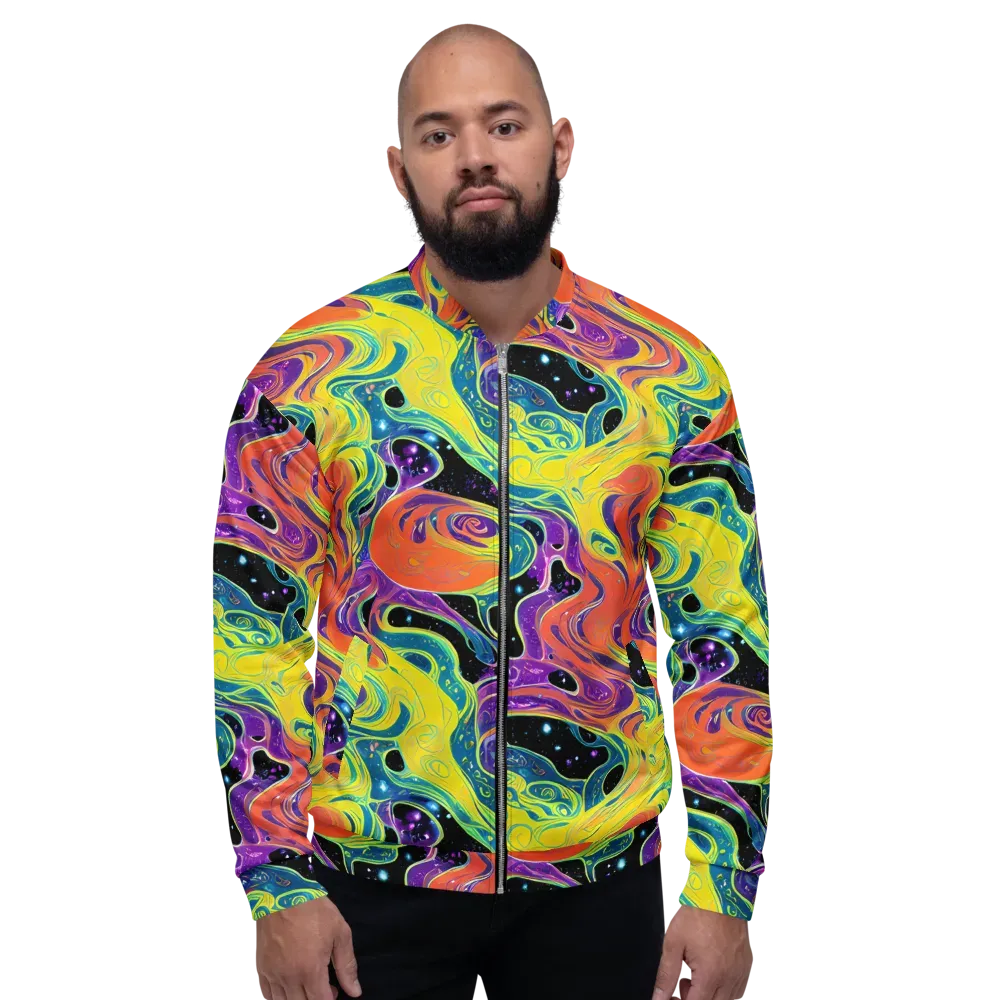 Nebula Nectar on Bomber Jacket — Front