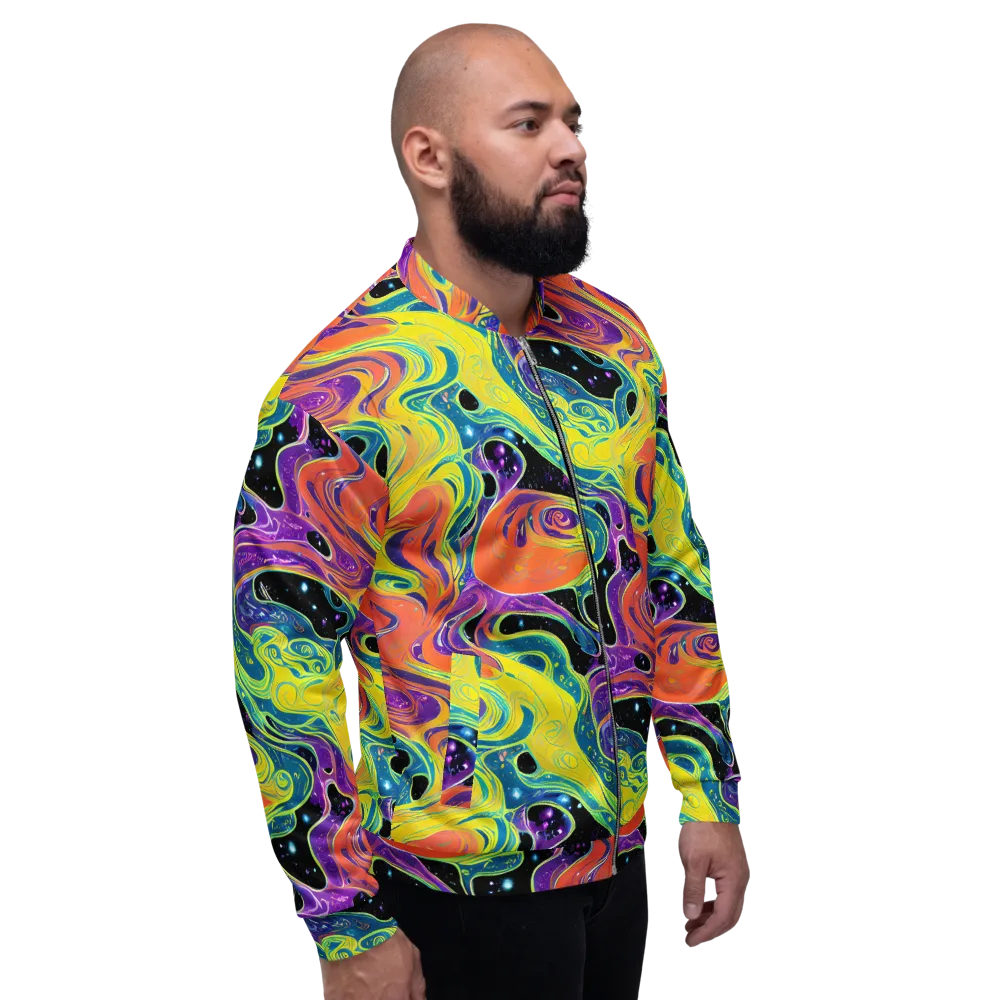 Nebula Nectar on Bomber Jacket — Right