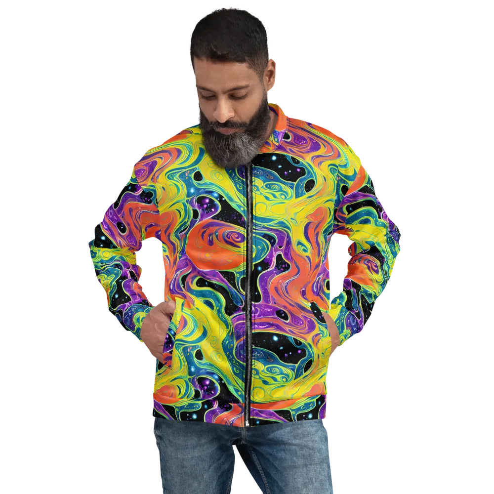 Nebula Nectar on Bomber Jacket — Front