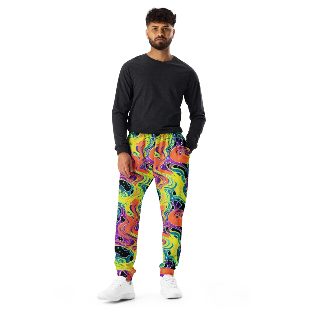 Nebula Nectar on Men's Joggers — Front