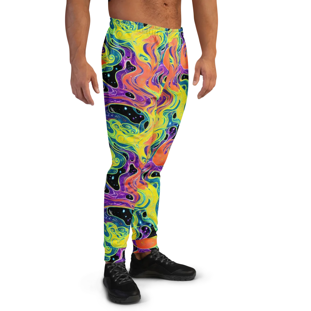 Nebula Nectar on Men's Joggers — Right