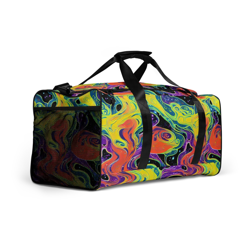 Nebula Nectar on Duffle Bag — Right Front