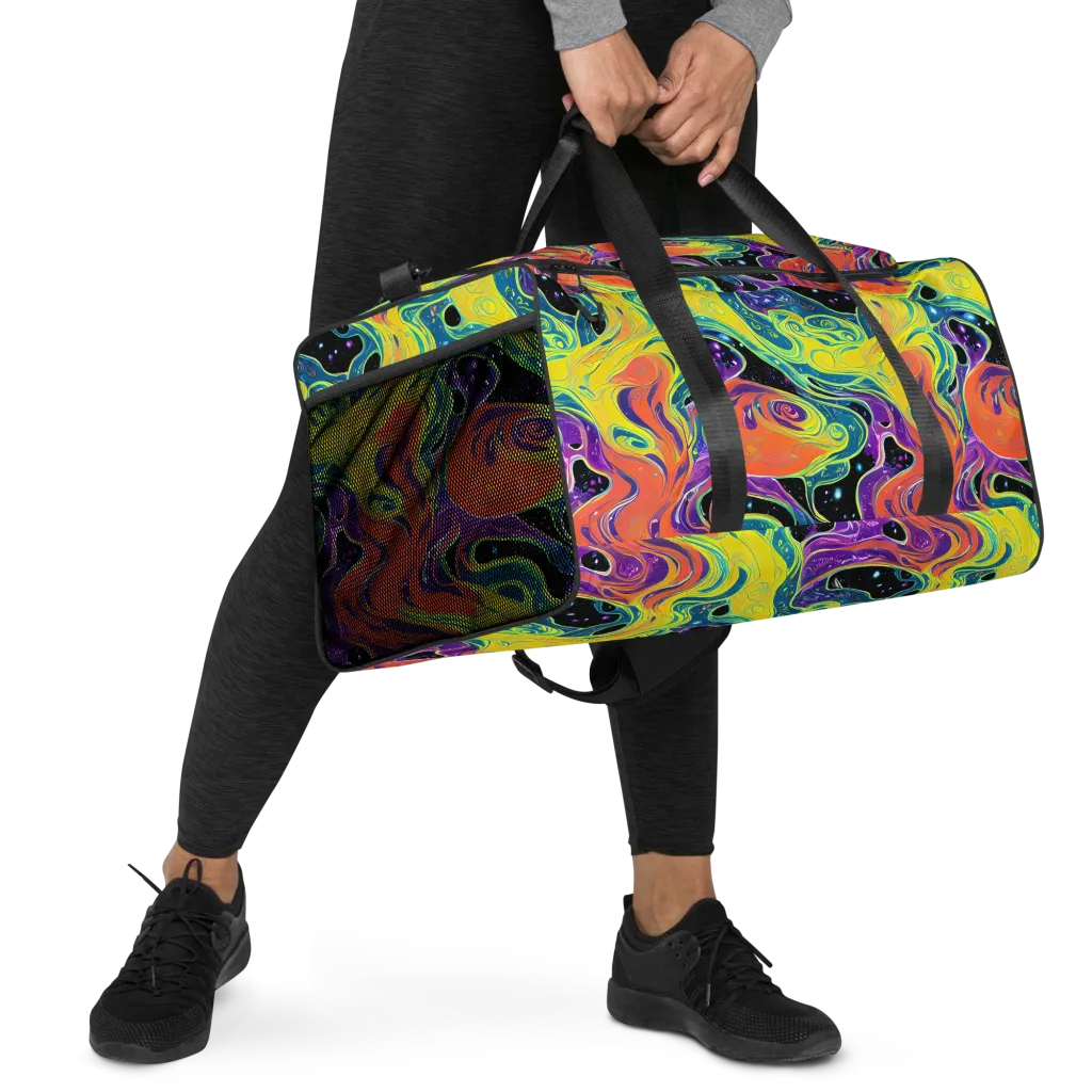 Nebula Nectar on Duffle Bag — Right Front