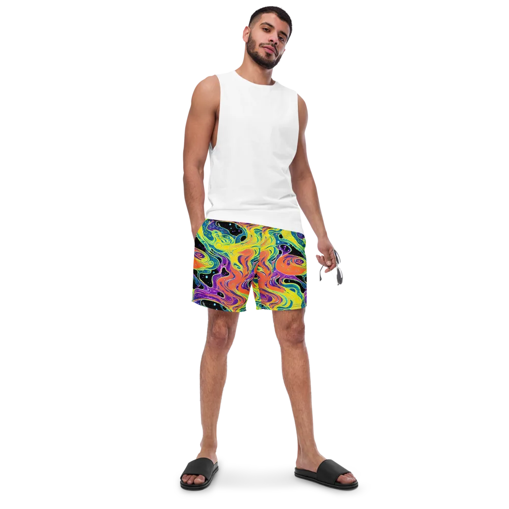 Nebula Nectar on Swim Trunks — Front