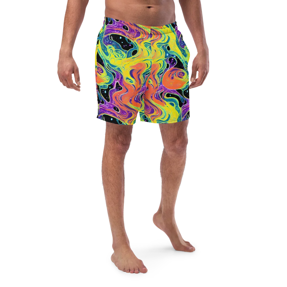 Nebula Nectar on Swim Trunks — Front