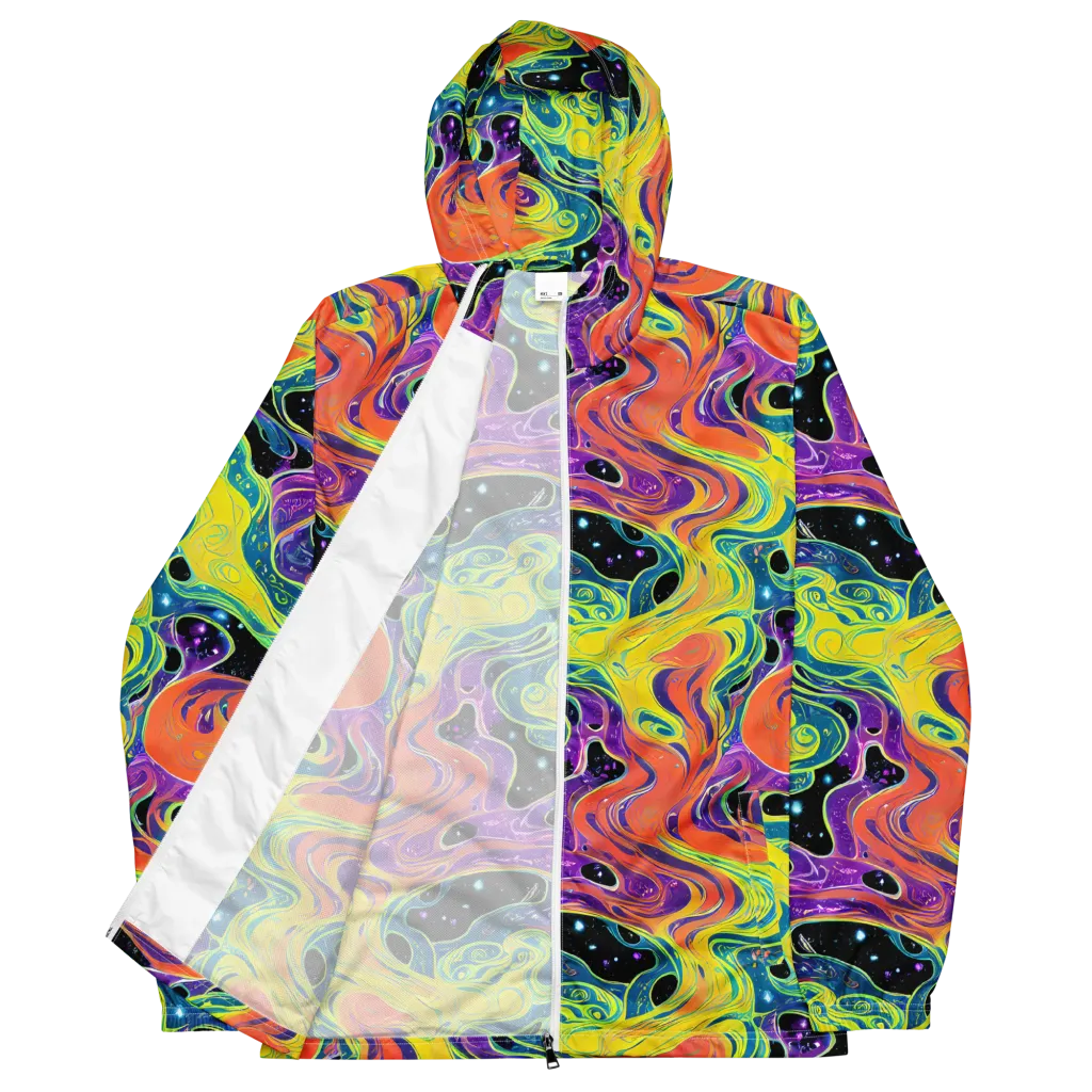 Nebula Nectar on Men's Windbreaker — Front