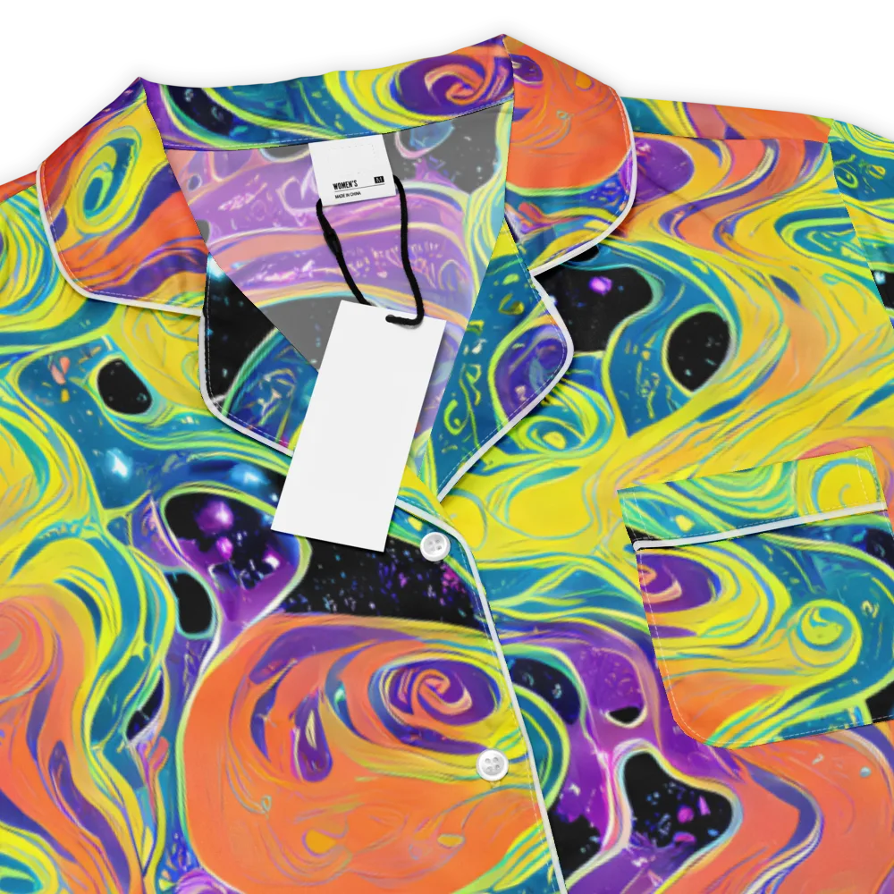 Nebula Nectar on Women's Short Sleeve Pajama Top — Product details