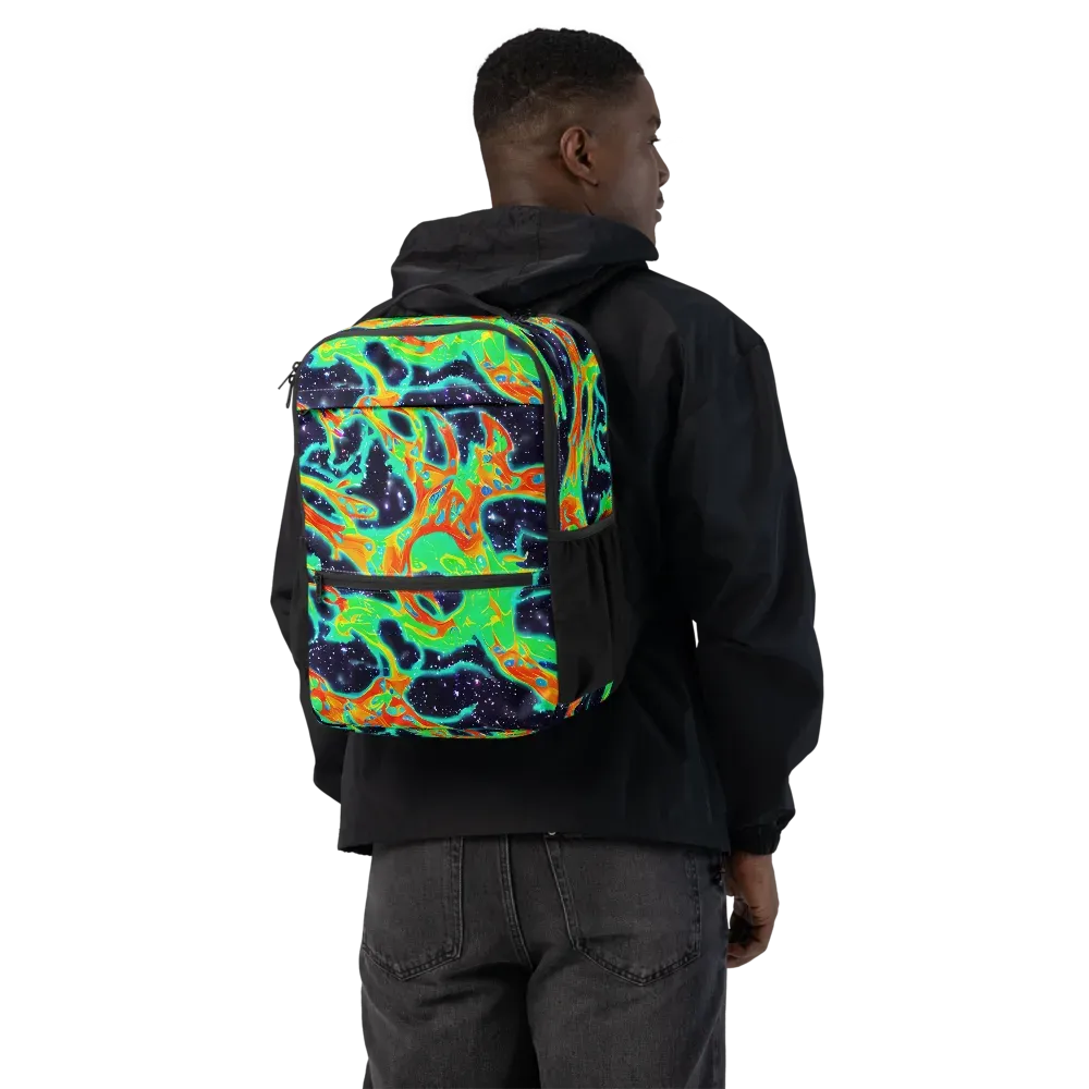 Deep Space Daydream on Utility Backpack — Back