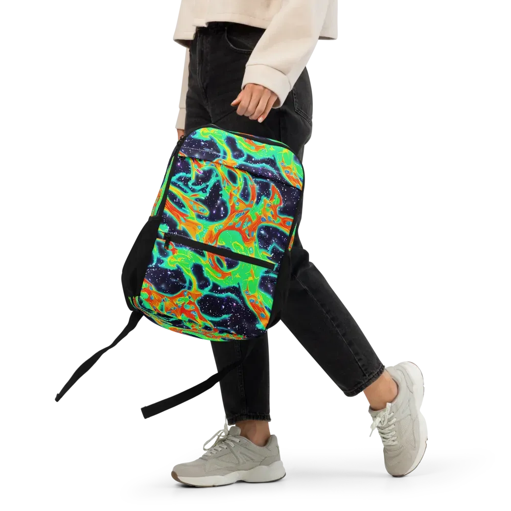 Deep Space Daydream on Utility Backpack — Front