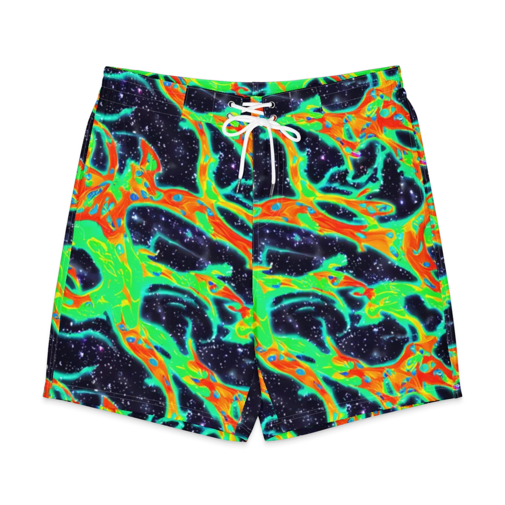 Deep Space Daydream on Men's Board Shorts — Front