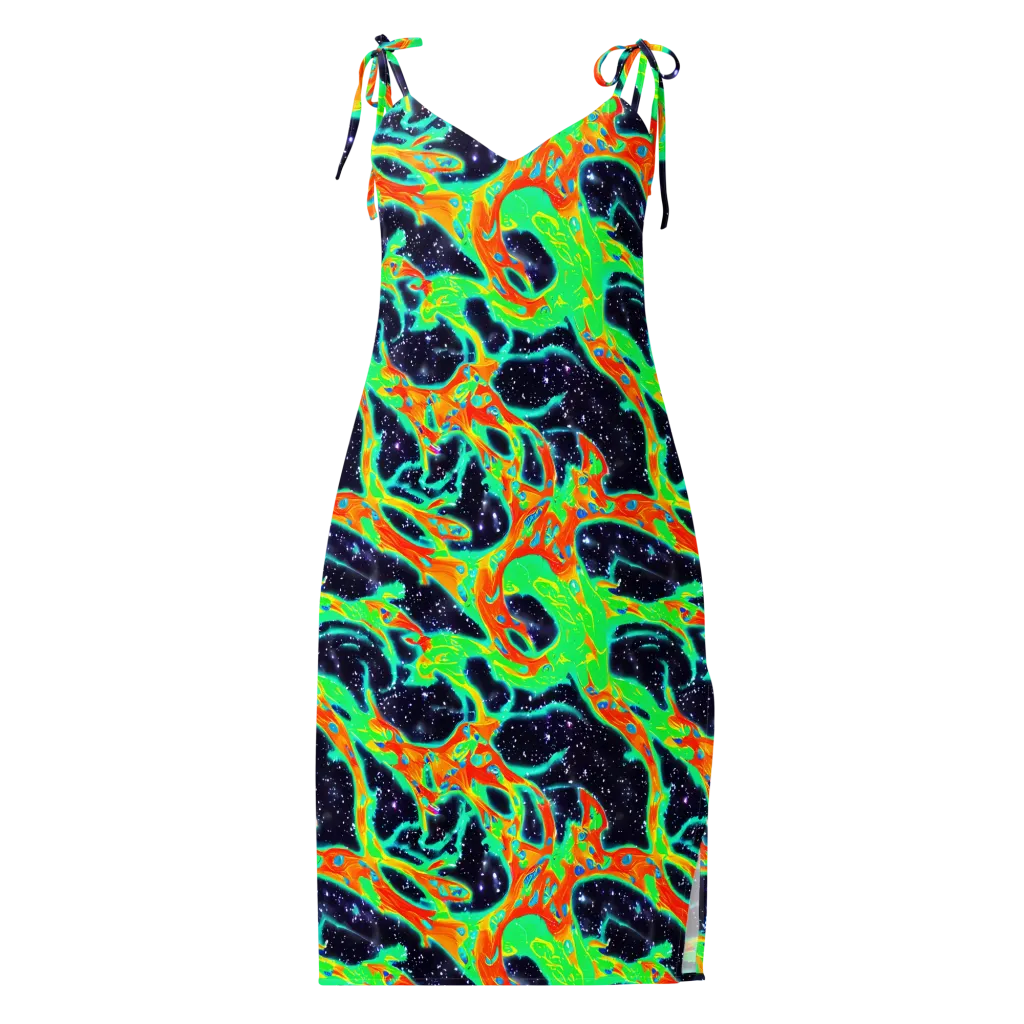Deep Space Daydream on Slip Dress — Front