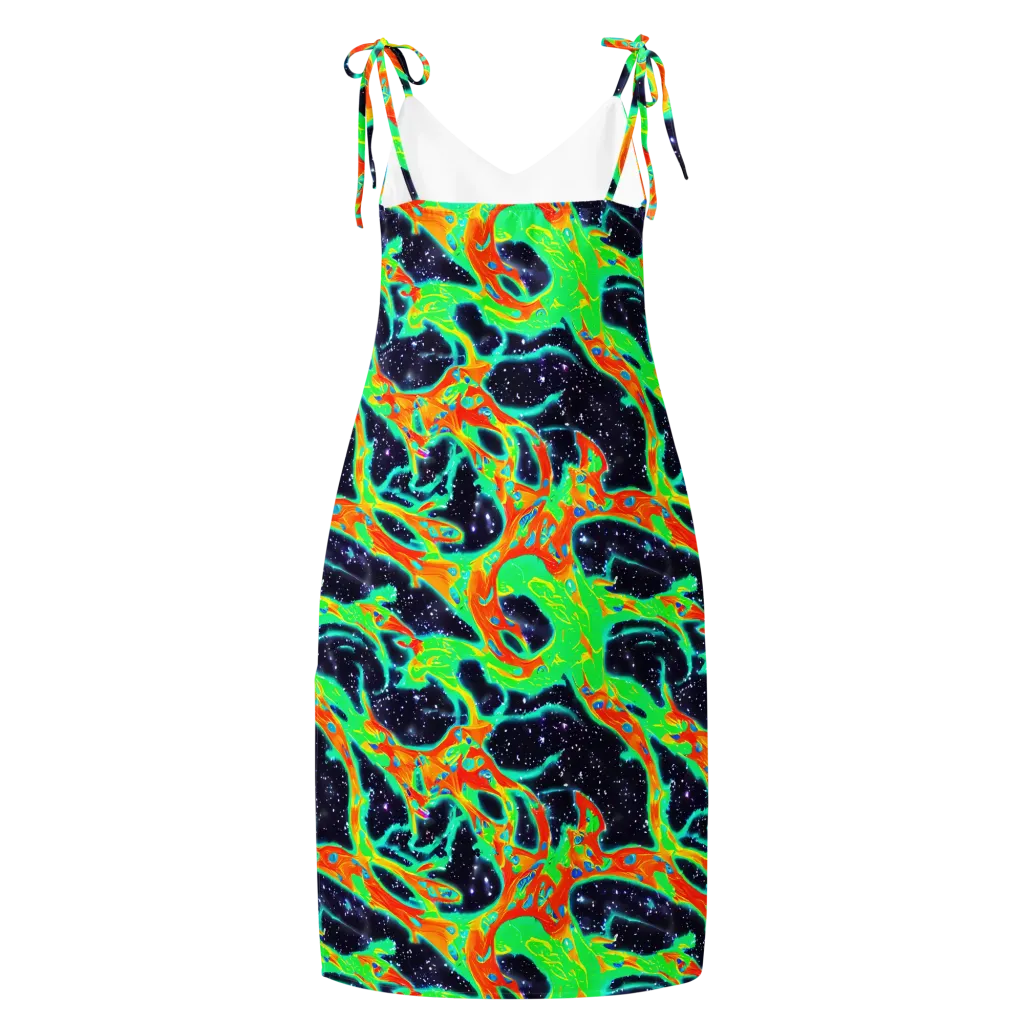 Deep Space Daydream on Slip Dress — Back