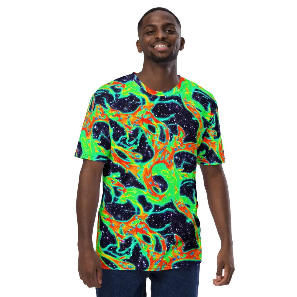 Deep Space Daydream on Men's Crew Neck T-Shirt — Front