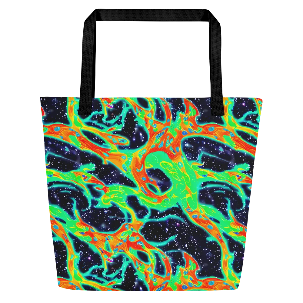 Deep Space Daydream on Large Tote Bag W/ Pocket — Front