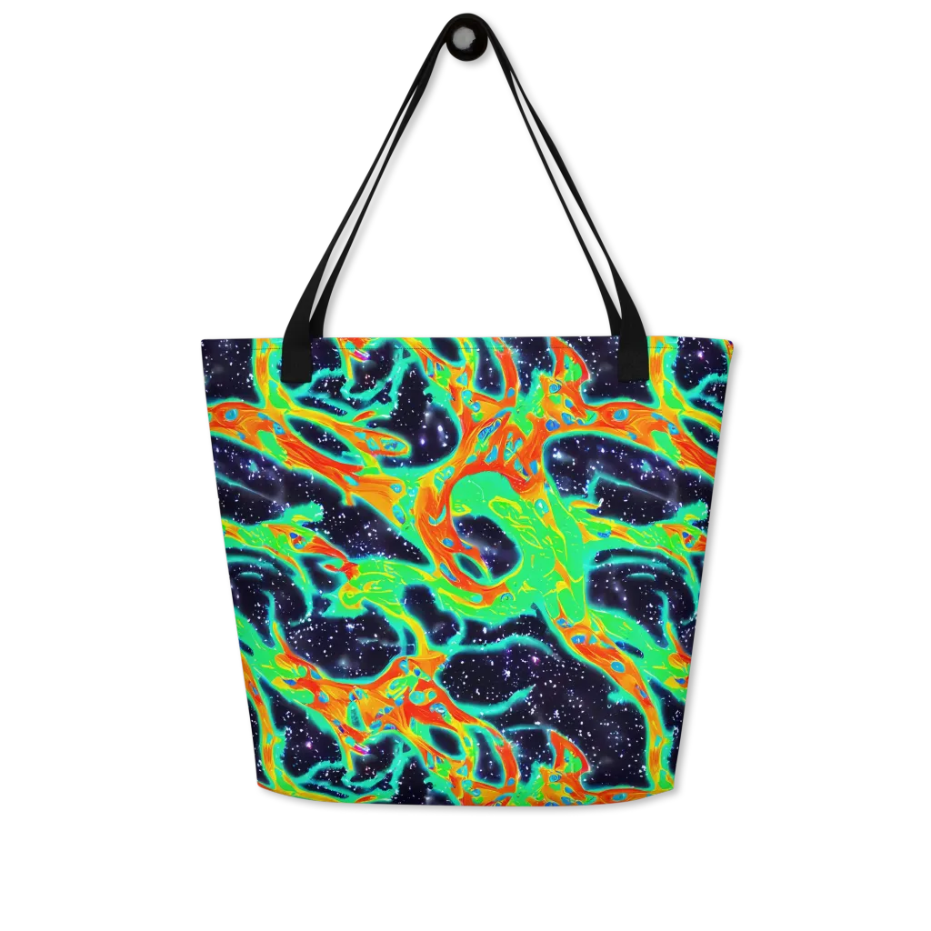 Deep Space Daydream on Large Tote Bag W/ Pocket — Front