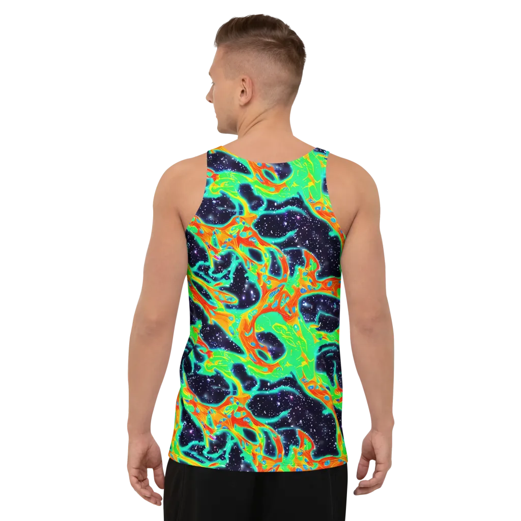 Deep Space Daydream on Men's Tank Top — Back