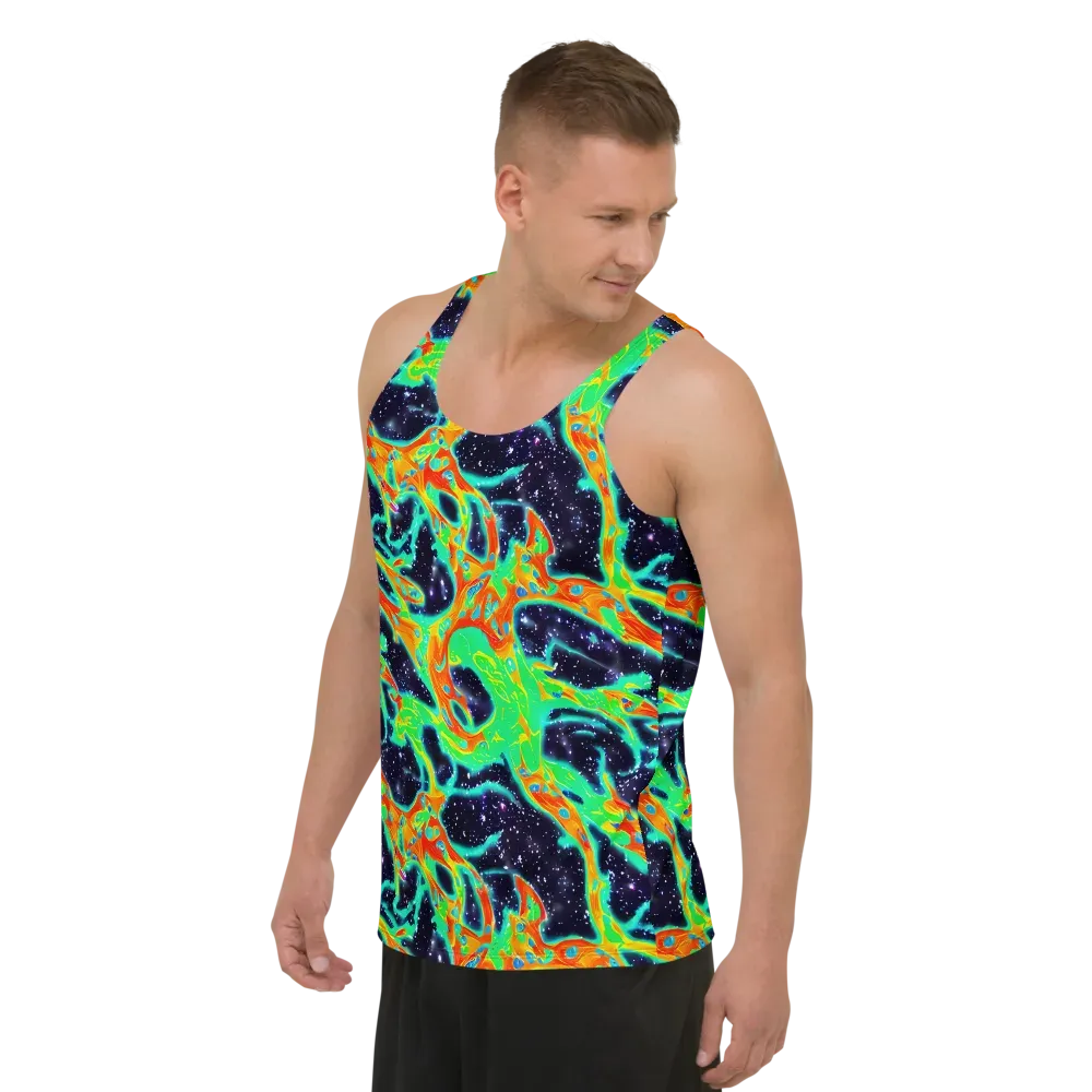 Deep Space Daydream on Men's Tank Top — Left Front