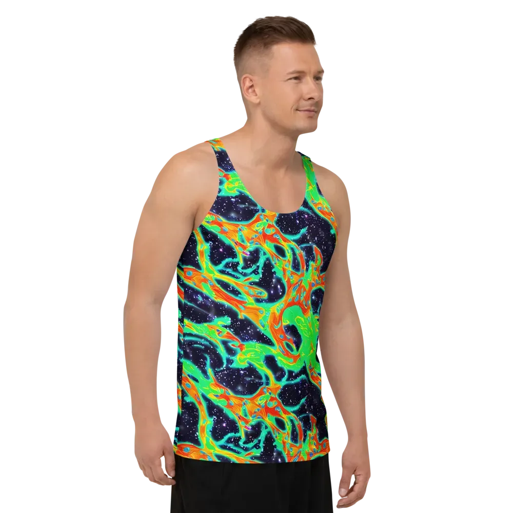Deep Space Daydream on Men's Tank Top — Right Front