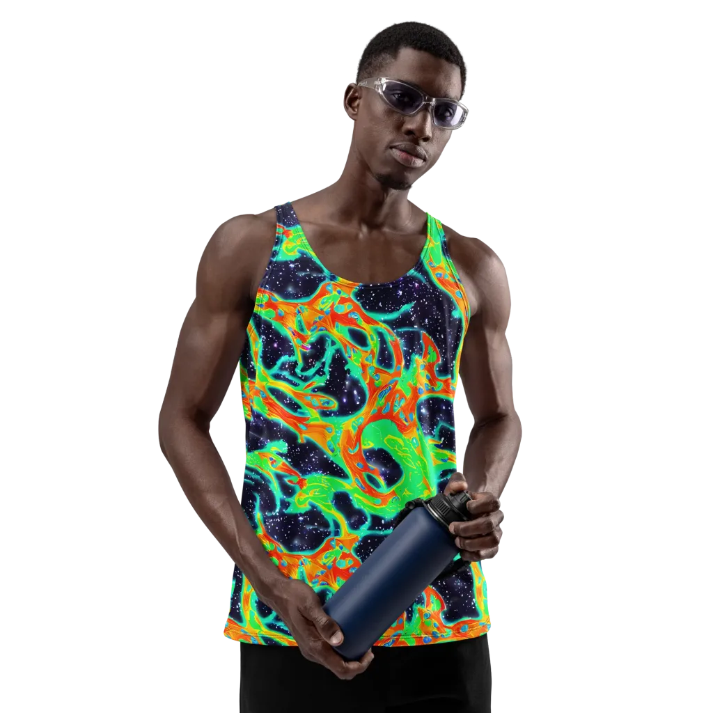 Deep Space Daydream on Men's Tank Top — Front