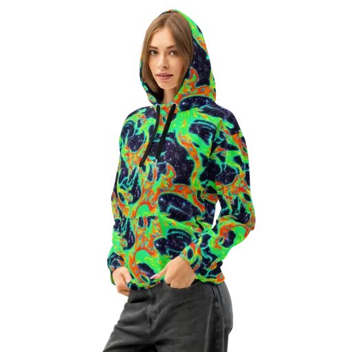 Deep Space Daydream on a Cotton Hoodie