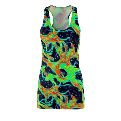 Deep Space Daydream on a Racerback Dress