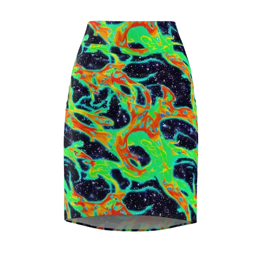 Deep Space Daydream on a Pencil Skirt
